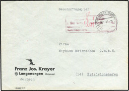 Französische Zone Allgemeine Ausgabe, 1946, Barfr., Brief - Other & Unclassified