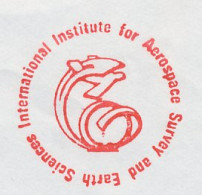 Meter Cover Netherlands 1987 ITC - Int. Institute For Aerospace Survey And Earth Sciences - Sterrenkunde