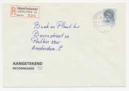 Em. Beatrix Aangetekend IJsselstein Rijdend Postkantoor 1990 - Non Classés