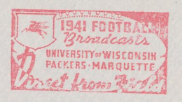 Meter Top Cut USA 1941 Football - 1941 Broadcasts - Direct From Field - Autres & Non Classés