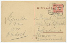 Treinblokstempel : Arnhem - Hengelo (OV.) I 1918 - Non Classés