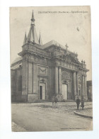 CPA - 52 - Châteauvillain - Eglise Notre-Dame - Animée - Circulée En 1917 - Chateauvillain