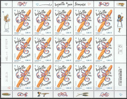 2024 - Y/T 5xxx - "LA BAGUETTE DE PAIN FRANÇAISE" - BLOC FEUILLET 15 TIMBRES - NEUF ** MNH - Unused Stamps