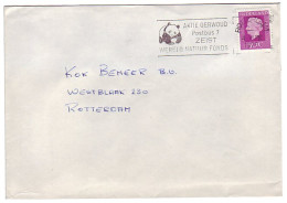 Cover / Postmark Netherlands 1975 Panda Bear - Other & Unclassified