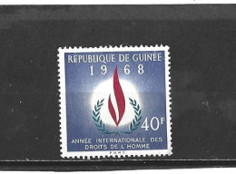 GUINEE  République  1968  Y.T.  N° 343  NEUF** - Guinea (1958-...)