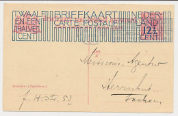 Briefkaart G. 204 A Utrecht - Herrnhut Duitsland1925 - Entiers Postaux