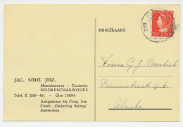 Firma Briefkaart Noordscharwoude 1947 - Manufacturen / Confectie - Zonder Classificatie