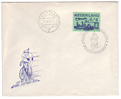 Cover / Postmark Netherlands 1959 Cycle Race - Tour De Valkenburg - Andere & Zonder Classificatie