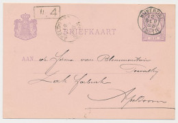 Kleinrondstempel Nijverdal 1889 - Afz. Postkantoor - Zonder Classificatie