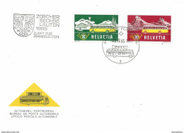 166 - 5 - Enveloppe Avec Oblit Spéciale "Zürcher Sechseläuten 1965" - Poststempel