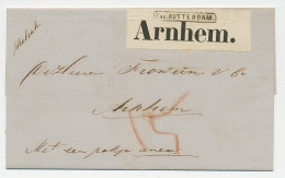 Rotterdam - Arnhem 1859  - ...-1852 Voorlopers