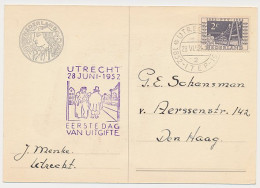 FDC / 1e Dag Em. Rijkstelegraaf 1952 - Stempel ITEP - Unclassified