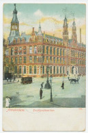 Prentbriefkaart Postkantoor Amsterdam 1905 - Other & Unclassified