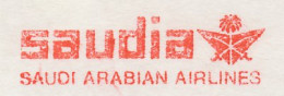 Meter Cut Netherlands 1981 Saudia - Saudi Arabian Airlines - Vliegtuigen