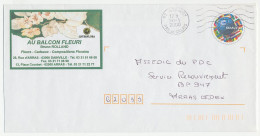 Postal Stationery / PAP France 2000 Flowers - Interflora - Other & Unclassified