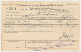 Spoorwegbriefkaart G. HYSM88a-I B - Arnhem - Delft  - Entiers Postaux