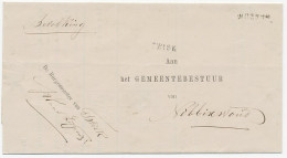 Naamstempel Twisk - Wognum 1886 - Lettres & Documents