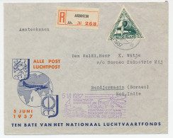 VH B 123 Amsterdam - Bandoeng Ned. Indie 1937  - Zonder Classificatie