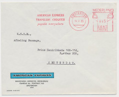 Meter Cover Netherlands 1965 American Express - Travelers Cheques - Otros & Sin Clasificación