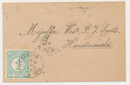 Kleinrondstempel Giesendam 1896 - Zonder Classificatie