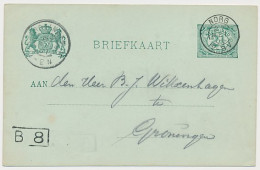 Kleinrondstempel Norg 1901 - Ohne Zuordnung