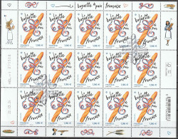 2024 - Y/T 5xxx - OBL 1er JOUR - "LA BAGUETTE DE PAIN FRANÇAISE" - BLOC FEUILLET 15 TIMBRES - Unused Stamps