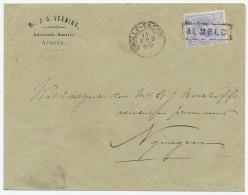 Trein Haltestempel Almelo 1889 - Storia Postale