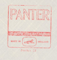 Meter Cover Netherlands 1967 Panter Cigar Factory - Veenendaal - Tabac