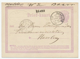 Naamstempel Baarn 1871 - Briefe U. Dokumente