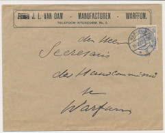 Firma Envelop Warffum 1922 - Manufacturen - Zonder Classificatie