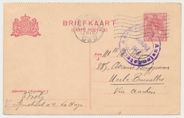 Briefkaart G. 84 B I S Gravenhage - Uecle Belgie 1916 - Postwaardestukken