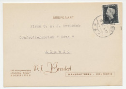 Firma Briefkaart Rozenburg 1948 - Manufacturen / Confectie - Zonder Classificatie