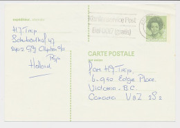 Briefkaart G. 361 Amsterdam - Victoria Canada 1983 - Entiers Postaux