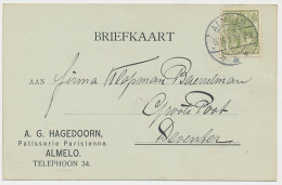 Firma Briefkaart Almelo 1917 - Patisserie - Ohne Zuordnung