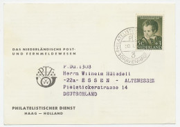 PTT Introductiekaart ( Duits ) Em. Lepra 1956 N.N.G. - Unclassified