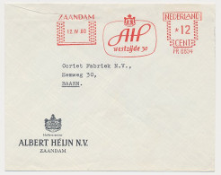 Meter Cover Netherlands 1960 Albert Heijn - Zaandam - Unclassified