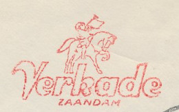 Meter Cover Netherlands 1950 Horse - Herald - Verkade - Zaandam  - Reitsport
