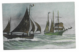 CPA RARE - En Mer - Le Pilote - TBE - Edit. Artaud Et Nozais - N° 4 - - Segelboote