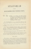 Staatsblad 1904 : Station Monster - Documents Historiques
