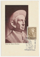 Maximum Card Argentina 1964 Padre Jose Gabriel Brochero - Sonstige & Ohne Zuordnung