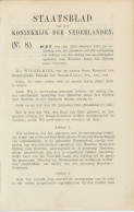 Staatsblad 1917 : Spoorlijn Haarlem - Overveen - Historical Documents