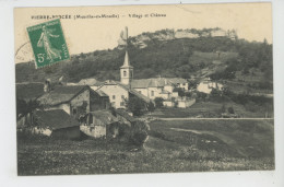 PIERRE PERCÉE - Village Et Château - Autres & Non Classés