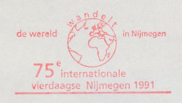 Meter Cut Netherlands 1991 75th International Four Days Marches Nijmegen  - Altri & Non Classificati