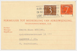 Verhuiskaart G. 30 Amsterdam - Duitsland 1965 - Buitenland - Postal Stationery
