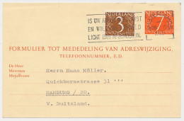 Verhuiskaart G. 30 Amsterdam - Duitsland 1965 - Buitenland - Ganzsachen