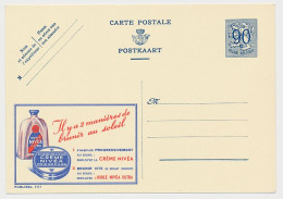 Publibel - Postal Stationery Belgium 1951 Nivea Cream - Oil - Sun - Browning - Sonstige & Ohne Zuordnung