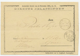 Kleinrondstempel Dragten 1885 - Ohne Zuordnung