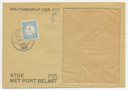 Em. Port 1912 Dienst Envelop Utrecht  - Unclassified