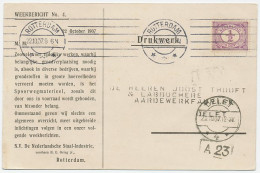 Em. Vurtheim Rotterdam - Delft 1907 - Weekbericht - Ohne Zuordnung