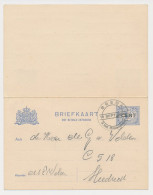 Briefkaart G. 93 II Breda - Sliedrecht 1918 - Postal Stationery